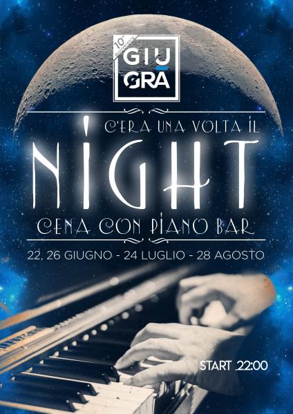 "C'era una volta il night" Cena con Piano Bar di Giovanni Specchia