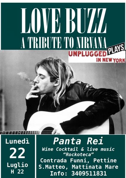 Love Buzz - A tribute to Nirvana plays Unplugged in New York