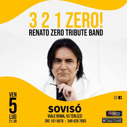 3 2 1 Zero tribute band Renato Zero a Terlizzi!