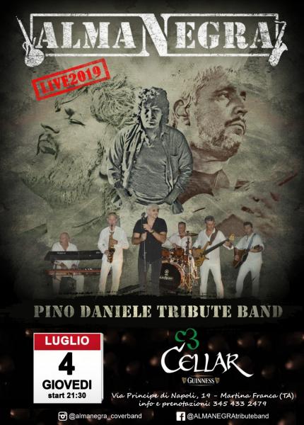 ALMANEGRA Pino Daniele Tribute Band al Cellar Irish Pub