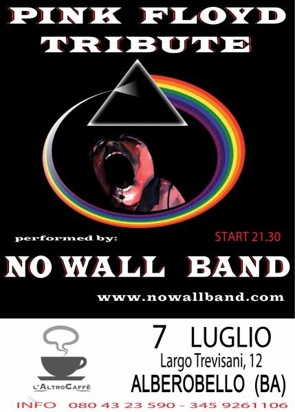 No Wall Band Pink Floyd Tribute Band Live at L'altro Caffè