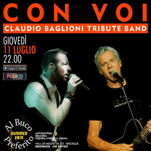 Con Voi - tributo a Claudio Baglioni -Bisceglie