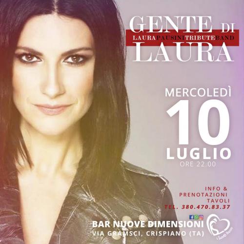 Gente di Laura Tribute Band Laura Pausini da Succo