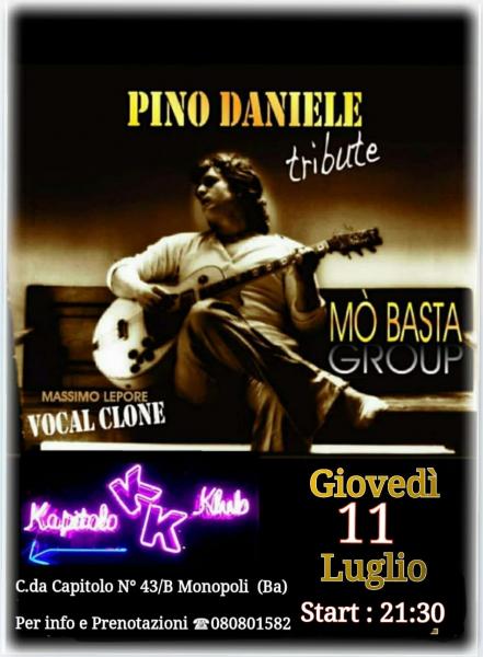 Pino Daniele Mò Basta Group Tribute Live