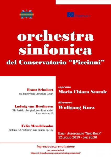 Concerto Orchestra Sinfonica del Conservatorio “N. Piccinni”