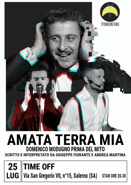 Amata Terra Mia, Domenico Modugno prima del mito (spettacolo teatrale)