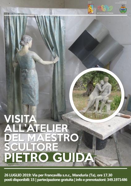 Visita all'atelier dello scultore Pietro Guida