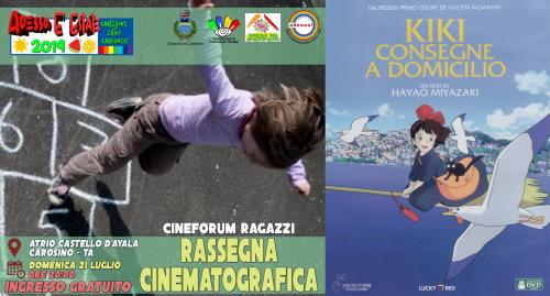 "PICCOLI FILM" rassegna cinimatografica per bambini