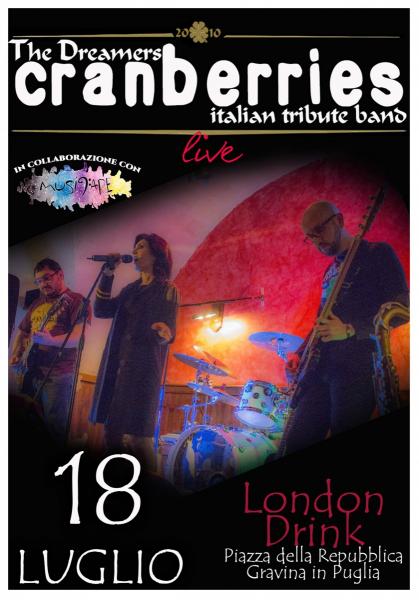 The Dreamers Cranberries tribute band live al London Drink
