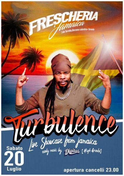 Turbulence live showcase dalla Giamaica