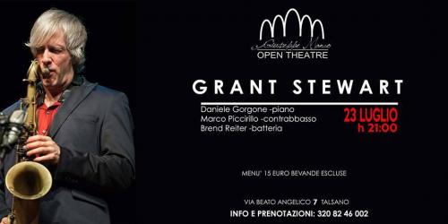 Grant Stewart si esibisce a Taranto
