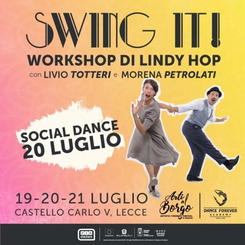 "Arti al Borgo Social Dance Swing It!"