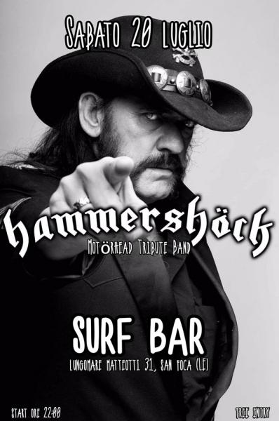 Hammershöck - Motörhead Tribute Band live at SURF BAR