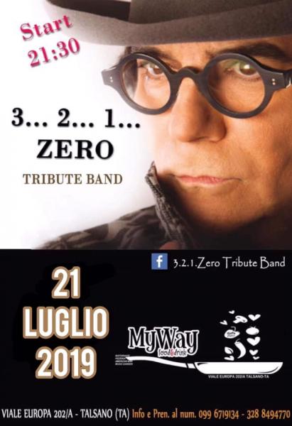 3...2...1 Zero - tributo al grande Renato Zero