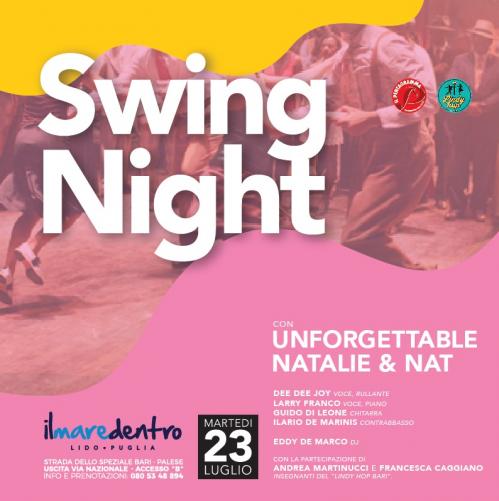 Notte swing al lido Ilmaredentro tra musica e balli