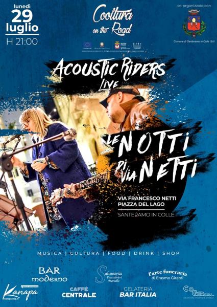 Le notti di Via Netti - Acoustic Riders live sul furgone