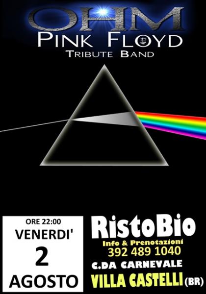 OHM PINK FLOYD LIVE - Villa Castelli (BR) - RistoBio