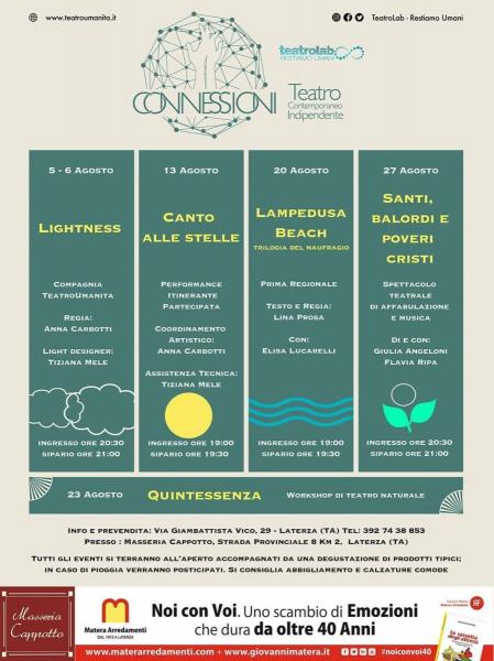 CONNESSIONI- Teatro Contemporaneo Indipendente - Canto alle Stelle