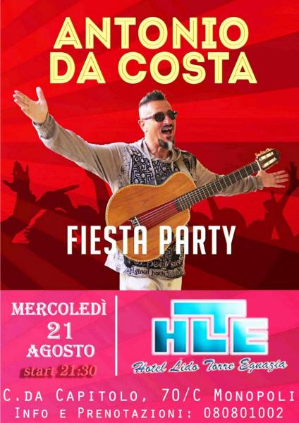 ANTONIO DA COSTA FIESTA PARTY