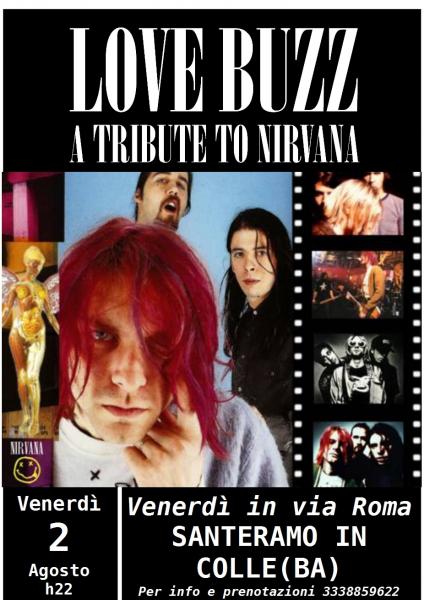 Love Buzz in concerto - A tribute to Nirvana