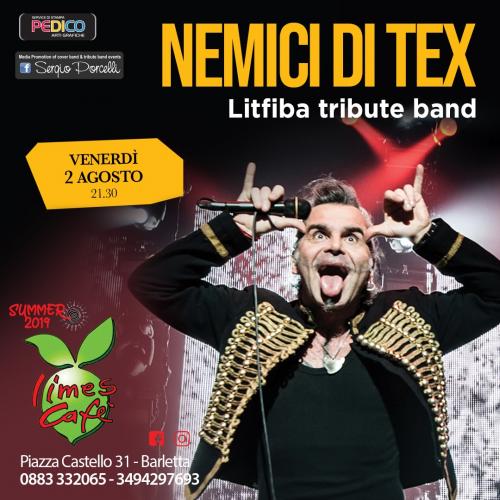 Nemici di Tex - Litfiba tribute band a Barletta