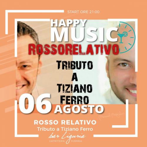 ROSSORELATIVO - Tiziano Ferro Tribute Band