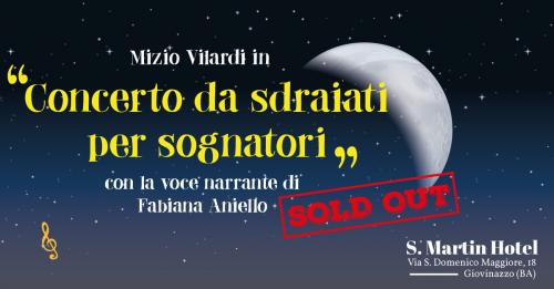 Mizio Vilardi in “Concerto da sdraiati per sognatori” con la voce narrante di Fabi Aniello - SOLD OUT!