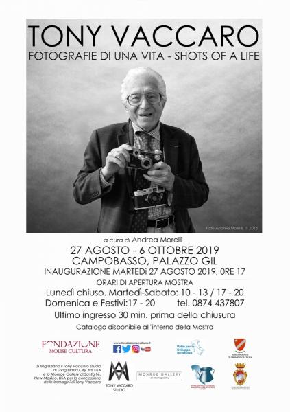 Tony Vaccaro, fotografie di una vita, la mostra a Campobasso