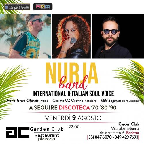 NURJA BAND - International & italian soul voice a Barletta