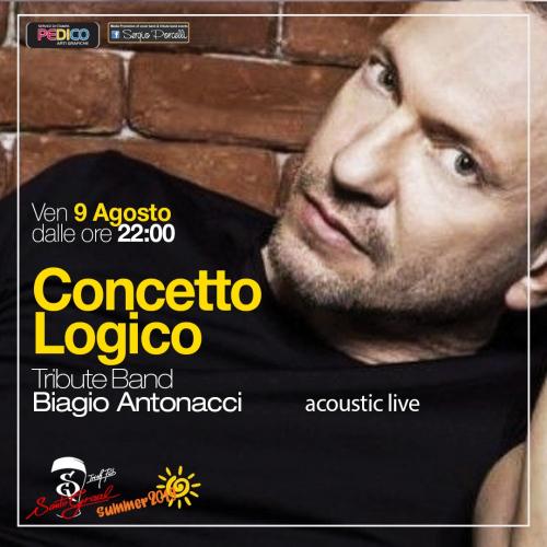 Concetto Logico tribute band Biagio Antonacci a Trani