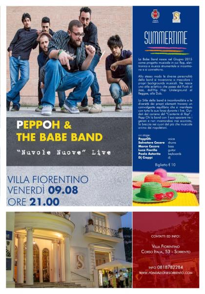 Pepp oh & The babe band live