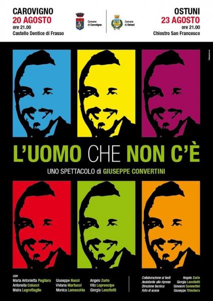 L'UOMO CHE NON C'E' - Uno spettacolo di Giuseppe Convertini