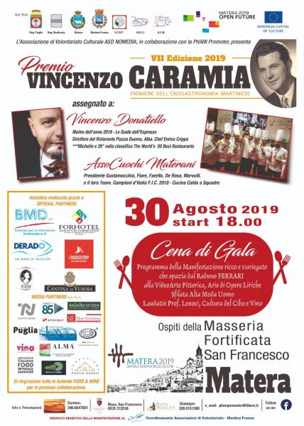 VII  Edizione  Premio  Memory 2019  Vincenzo CARAMIA