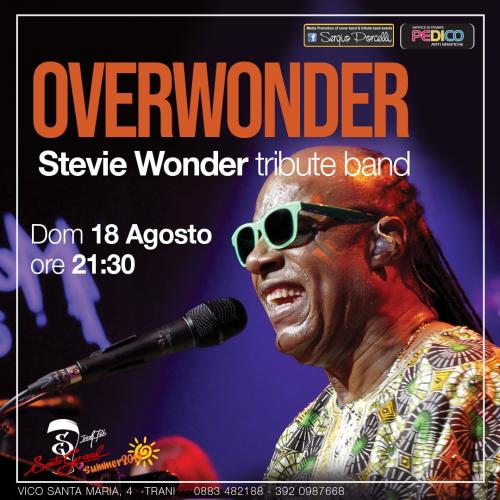 Overwonder - Stevie Wonder tribute band a Trani