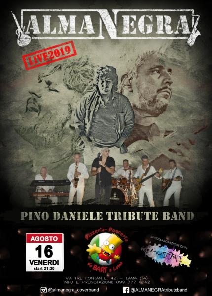ALMANEGRA Pino Daniele Tribute Band da Bart