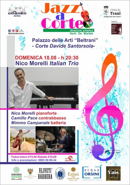 Nico Morelli Italian Trio Jazz a Corte