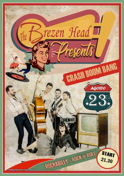 Venerdì è rockabilly: i Crash Boom Bang al Brazen Head