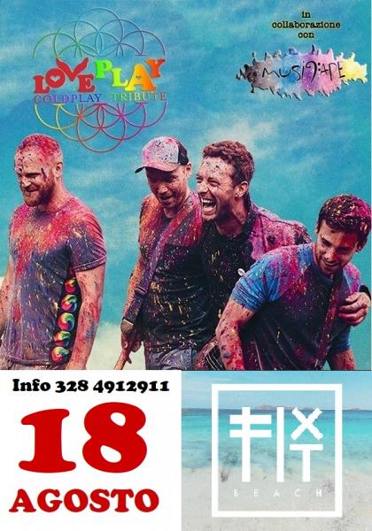 LoVePlaY - Coldplay Tribute - Fix It Beach
