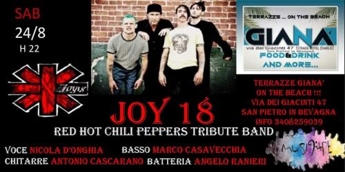 Joy 18 Red Hot Chili Peppers Tribute Band live @ Terrazze Giana' sul mare