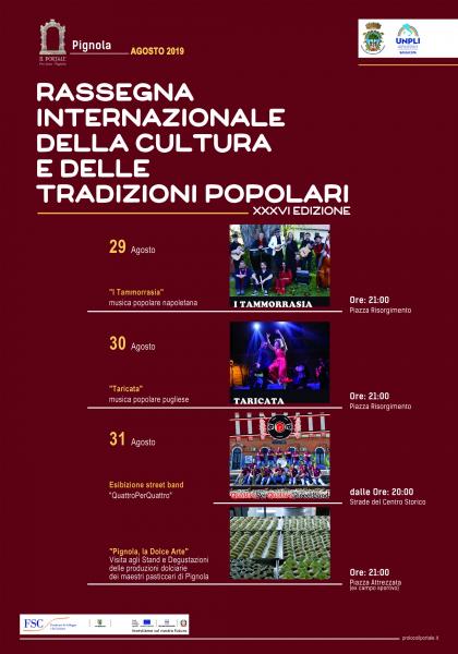 XXXVI Rassegna Internazionale della Cultura e delle Tradizioni popolari