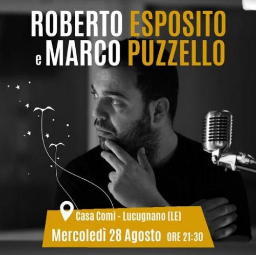 Roberto Esposito e Marco Puzzello in concerto a Casa Comi