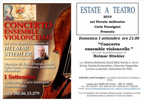 Concerto ensemble violoncello