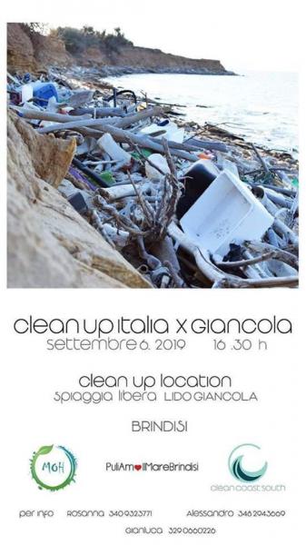 Clean Up Italia per Giancola