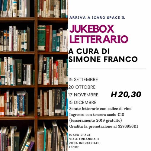 Jukebox letterario a cura di Simone Franco