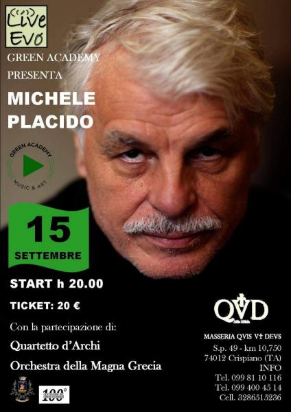 Michele Placido e il Quartetto D’Archi dell'Orchestra della Magna Grecia