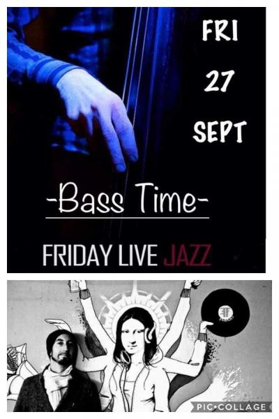 Frida Live Jazz- Bass Time+ Cristian Palmy Dj