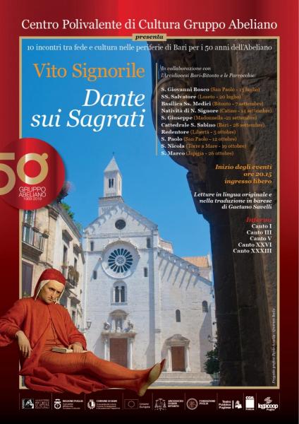 "Dante sui sagrati" a Santo Spirito di Bari