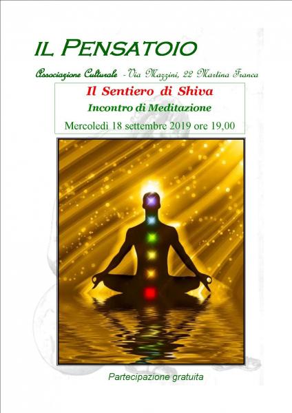 Incontro di Meditazione - Il Sentiero di Shiva