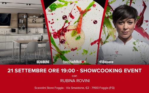Riso, gambero, rapa e caffè: la Personal ed Executive Chef Rubina Rovini di Masterchef si esibisce in uno show-cooking gratuito