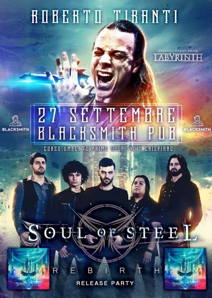 Soul of steel +Roberto Tiranti release party
